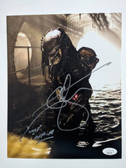 IAN WHYTE Signed 8x10 Photo Predators Autograph Insscription JSA COA B