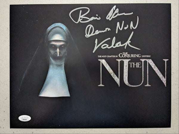 BONNIE AARONS Signed 10x13 Photo THE NUN Conjuring 2 Autograph BAS JSA COA A