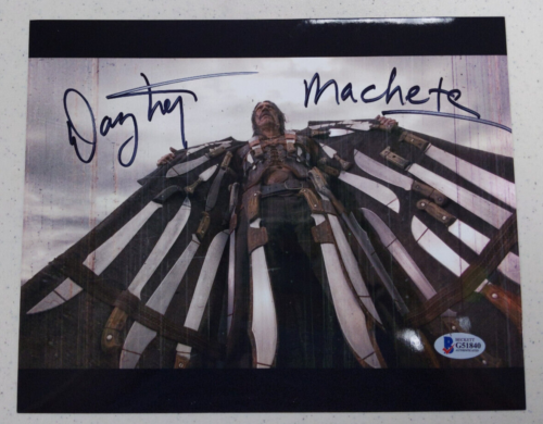 DANNY TREJO Signed MACHETE 8x10 Photo Autograph BAS COA - HorrorAutographs.com