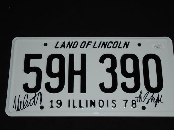NICK CASTLE Signed HALLOWEEN LICENSE PLATE Autograph Michael Myers The SHAPE BAS JSA COA