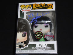 ELVIRA Signed Special Edition MUMMY CHASE FUNKO POP Autograph Purple JSA COA