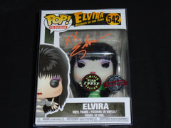 ELVIRA Signed Special Edition MUMMY CHASE FUNKO POP Autograph Orange JSA COA