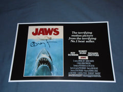 RICHARD DREYFUSS Signed JAWS 11x17 Movie Poster Autograph HORROR BAS JSA COA C