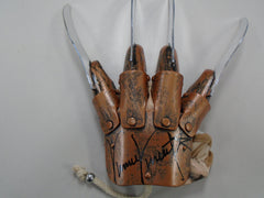 VINNIE VINCENT Signed FREDDY Krueger GLOVE Nightmare on Elm Street 4 KISS HORROR COA RARE