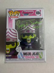 ROGER JACKSON MoJo JoJo FUNKO POP Power Puff Girls Autograph BAS JSA