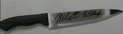 NICK CASTLE Signed STEEL KNIFE Michael Myers The Shape HALLOWEEN Autograph BAS JSA COA