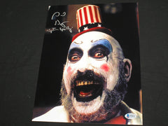 SID HAIG Signed Captain Spaulding 10x13 Photo Autograph The Devil's Rejects BAS BECKETT COA A