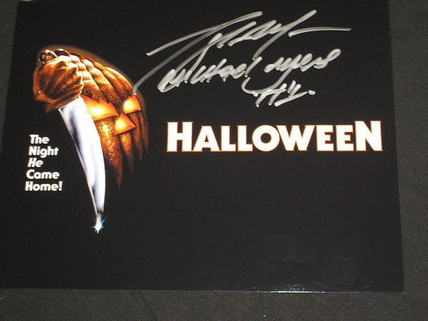 TONY MORAN Signed Michael Myers 8x10 Photo HALLOWEEN Autograph P - HorrorAutographs.com