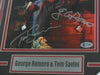 GEORGE ROMERO & TOM SAVINI Dual Signed 8x10 Photo FRAMED Autograph BECKETT BAS COA - HorrorAutographs.com