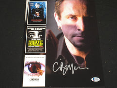 CLIVE BARKER Signed Career Custom Metallic 10x13 Photo Autograph Beckett BAS COA B