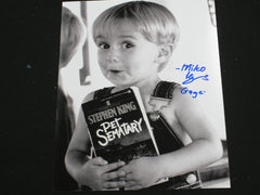 MIKO HUGHES Signed 8x10 Photo Gage PET SEMATARY Autograph BAS JSA COA B