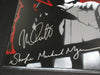 Electric Michael' Halloween pop art painting signed by Nick Castle, The Shape, with certificate of authenticity, unique collectible.