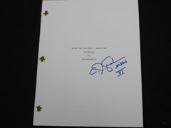CJ GRAHAM Signed Friday the 13th Part 6 Jason Lives Autograph Full Movie SCRIPT