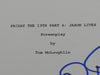 CJ GRAHAM Signed Friday the 13th Part 6 Jason Lives Autograph Full Movie SCRIPT - HorrorAutographs.com
