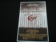 DEE WALLACE Signed CUJO 11x17 Movie Poster Autograph BAS JSA COA