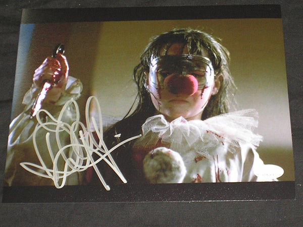 DANIELLE HARRIS Signed 8x10 Photo Halloween Autograph Scream Queen BAS JSA COA H