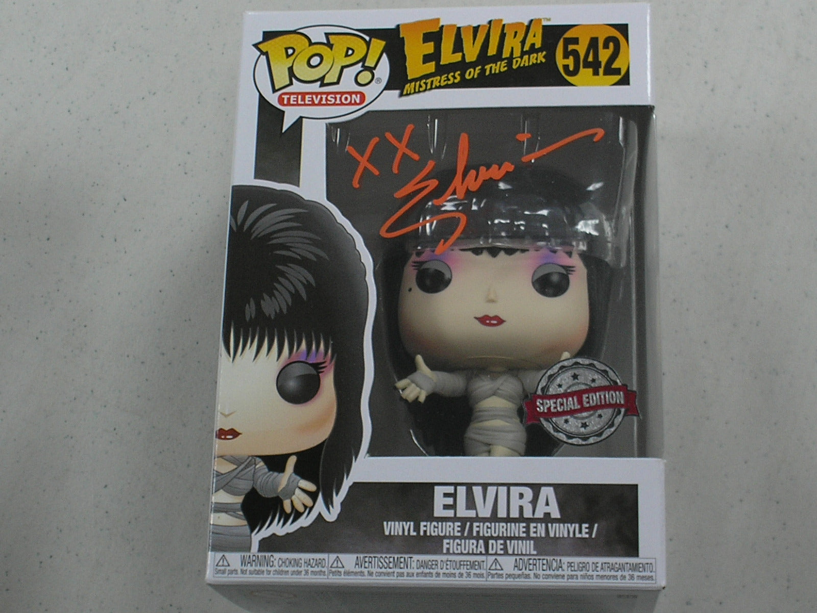 elvira orange dress funko Elvira Funko Pop #375 Spooky Empire Limited Edition, Queen Of Halloween  Only1500