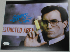 JEFFREY COMBS Signed Re-Animator 8x10 Photo Herbert West Autograph JSA COA B