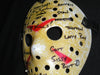 CJ GRAHAM Signed 18 KILL NAMES Hockey Mask Jason Voorhees Friday the 13th Part 6 VERY RARE - HorrorAutographs.com