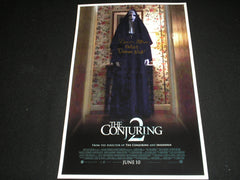 BONNIE AARONS Signed 11x17 Movie Poster CONJURING 2 Demon THE NUN Valak JSA COA