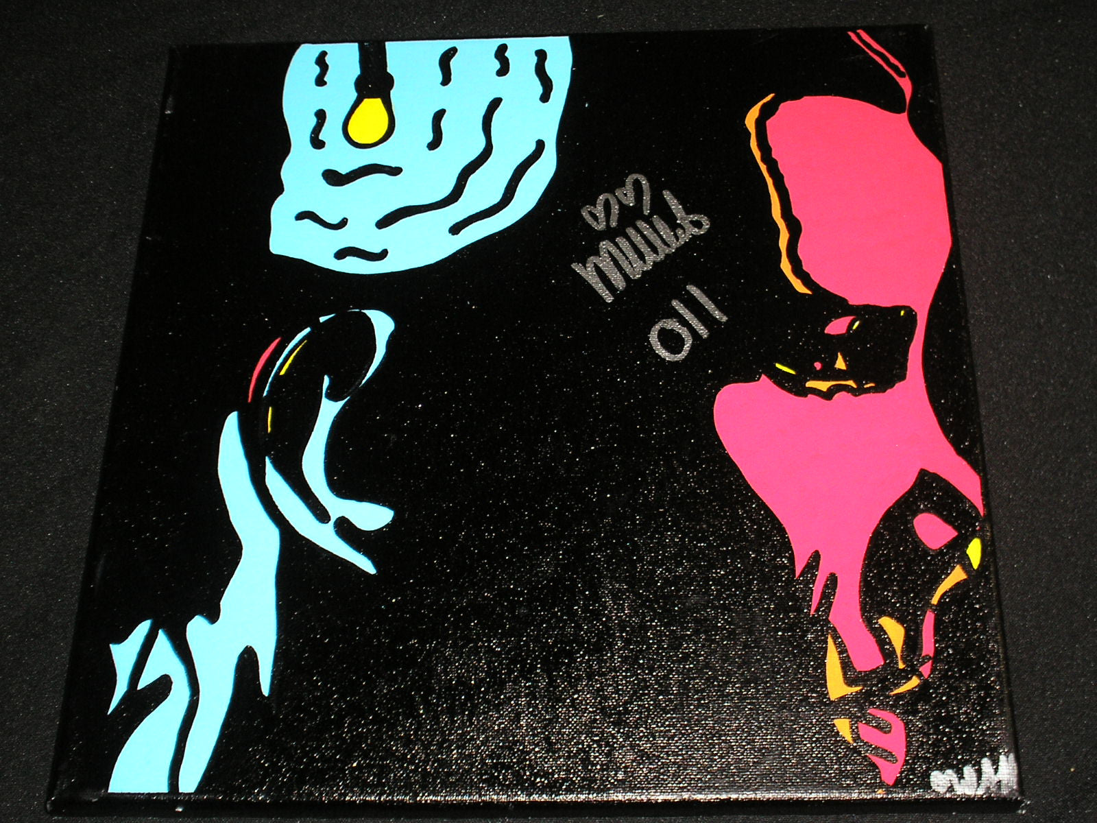 MILLIE BOBBY BROWN Signed 12x12 Original Painting Art Stranger