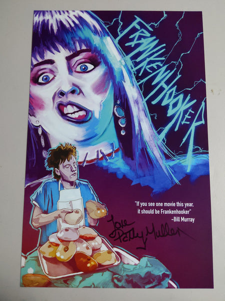 Patty Mullen Signed 11x17 Frankenhooker Poster Autographed JSA COA A - HorrorAutographs.com