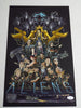 MICHAEL BIEHN Signed ALIENS 11x17 Poster Autograph Hicks JSA BAS BECKETT QR C