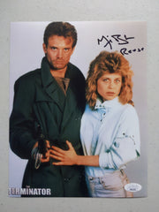 MICHAEL BIEHN Signed TERMINATOR 8x10 Photo Autograph Reese BAS JSA COA A