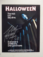 TONY MORAN Signed MICHAEL MYERS 8x10 Photo HALLOWEEN Autograph COA JSA E