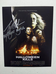TONY MORAN Signed Michael Myers 8x10 Photo HALLOWEEN Autograph JSA COA Y