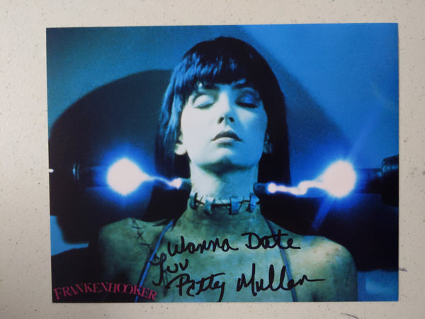 Patty Mullen Signed 8x10 Frankenhooker Movie Poster Autographed COA F