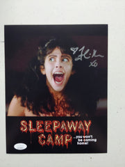 Felissa Rose Signed 8x10 Photo Autograph Sleepaway Camp BAS JSA COA