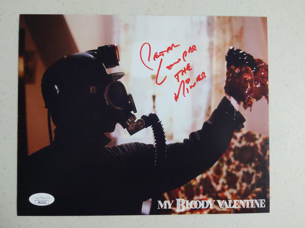 Peter COWPER Signed 8x10 PHOTO My Bloody Valentine Miner Autograph BAS JSA COA B