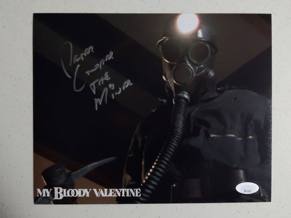Peter COWPER Signed 8x10 PHOTO My Bloody Valentine Miner Autograph BAS JSA COA C