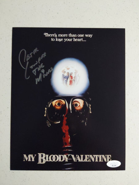 Peter COWPER Signed 8x10 PHOTO My Bloody Valentine Miner Autograph BAS JSA COA E
