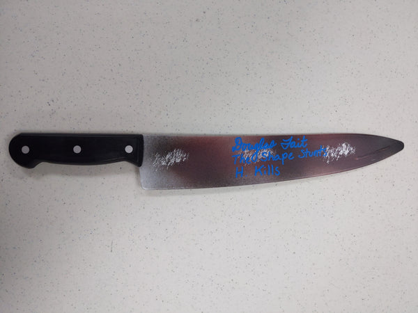 Douglas TAIT Signed PROP KNIFE The Shape Stunts Halloween Kills Autograph COA