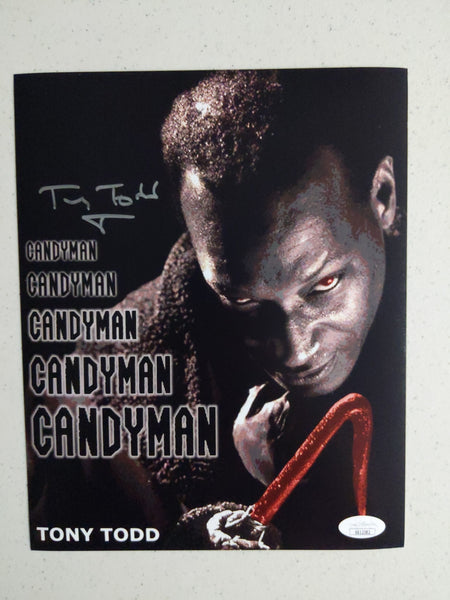 TONY TODD Signed CANDYMAN 8x10 Photo Autograph JSA COA H