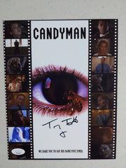 TONY TODD Signed CANDYMAN 8x10 Photo Daniel Robitaille Autograph JSA COA F