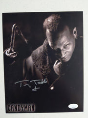 TONY TODD Signed CANDYMAN 8x10 Photo Daniel Robitaille Autograph JSA COA G