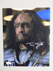 TONY TODD Signed Star Trek 8x10 Photo Star Trek Autograph JSA COA