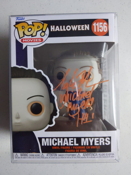 TONY MORAN Signed Michael Myers Funko Pop Figure #1156 Autograph HALLOWEEN - HorrorAutographs.com