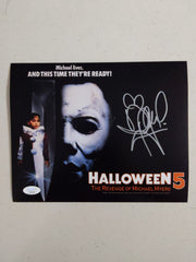 DANIELLE HARRIS Signed 8x10 Photo Halloween Autograph  BAS JSA COA L