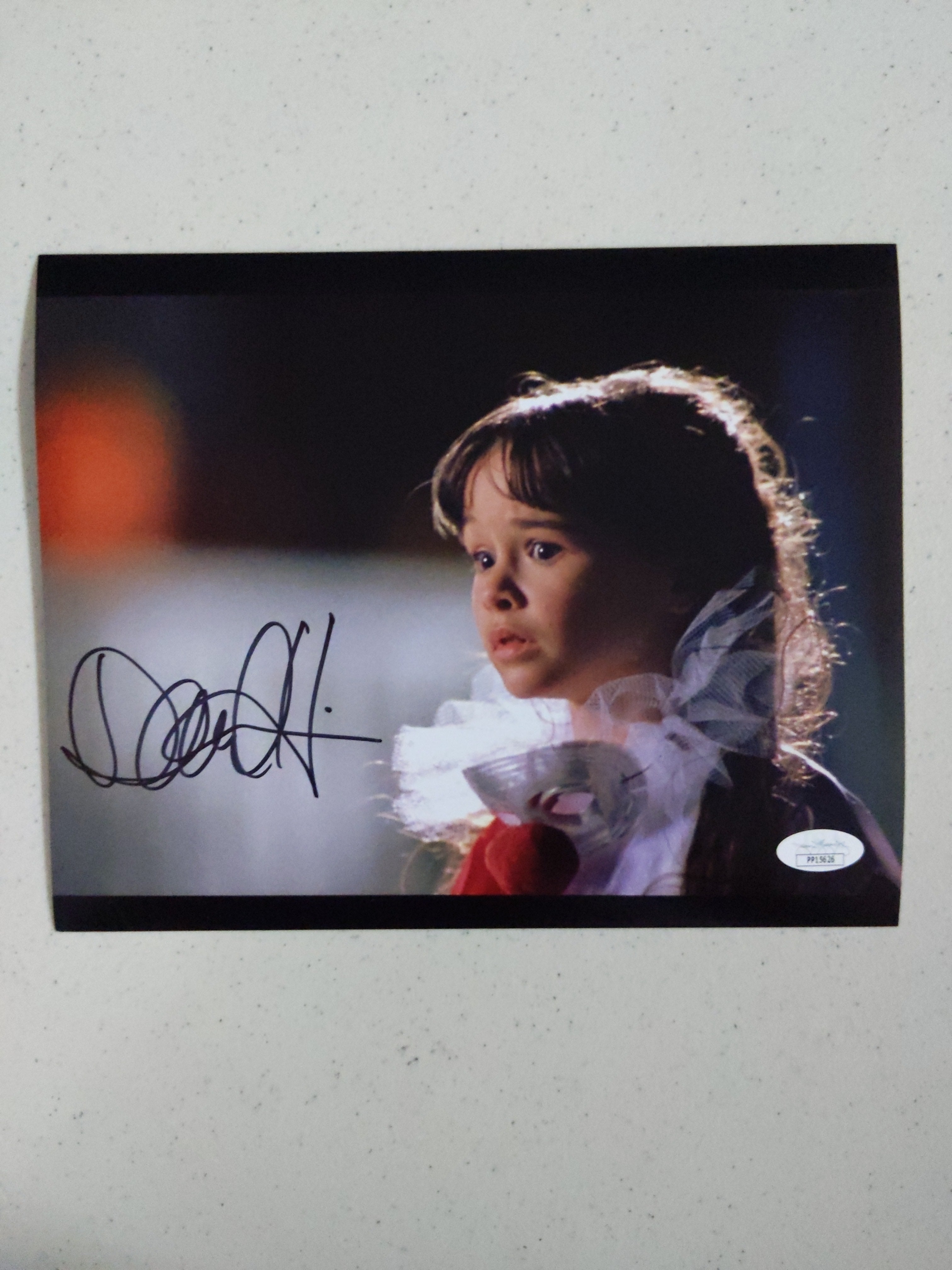 DANIELLE HARRIS Signed 8x10 Photo Halloween Autograph BAS JSA COA