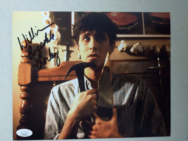 WILLIAM RAGSDALE Signed 8x10 Photo Fright Night Autographed Charley BAS JSA COA
