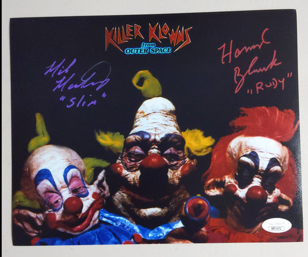 MIKE MARTINEZ & HARROD BLANK Signed 8x10 Photo KILLER KLOWNS Autograph BAS JSA COA