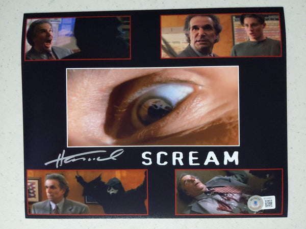 HENRY WINKLER Scream signed 8x10 photo Mr Himbry Autograph BAS QR JSA collage