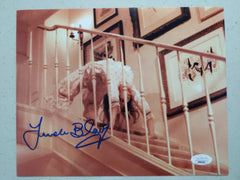 LINDA BLAIR Signed The Exorcist 8x10 Photo Regan Autograph Beckett BAS JSA S