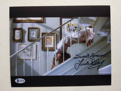 LINDA BLAIR Signed The Exorcist 8x10 Photo Regan Sweet Dreams Autograph Beckett BAS JSA Q