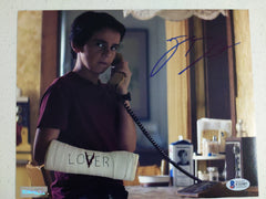 JACK DYLAN GRAZIER Signed 8x10 Photo Eddie IT Autographed BAS JSA COA