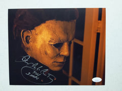 JAMES JUDE COURTNEY Signed Michael Myers 8x10 Photo THE SHAPE HALLOWEEN 2018 BAS JSA COA  L